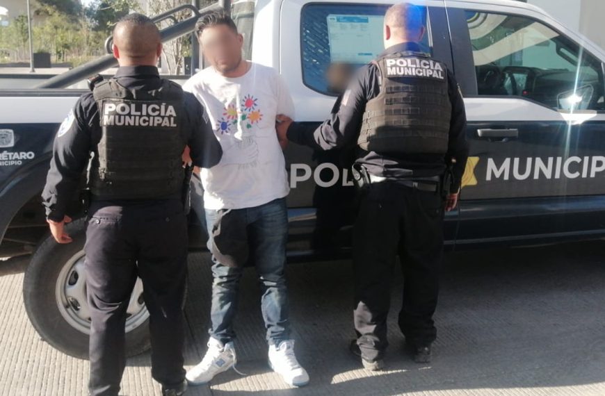 🚨📱 Capturan a sujeto por robo&hellip;