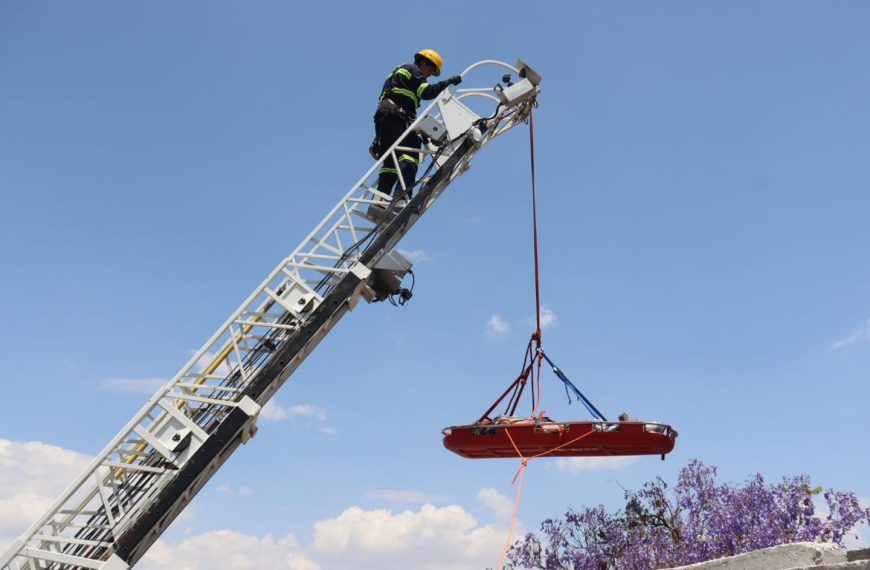 🚨🏗️ Cae trabajador desde altura en&hellip;