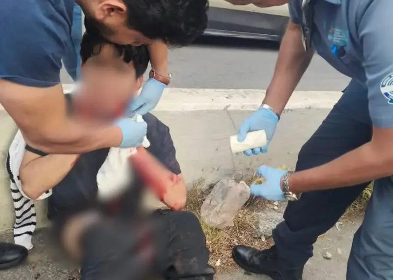 😢💔 Escena impactante en Bolaños: menor es atendido&hellip;