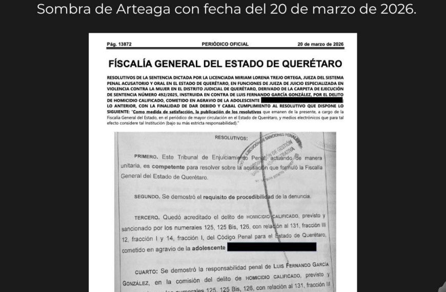 🚨⚖️ Dan 40 años de cárcel&hellip;