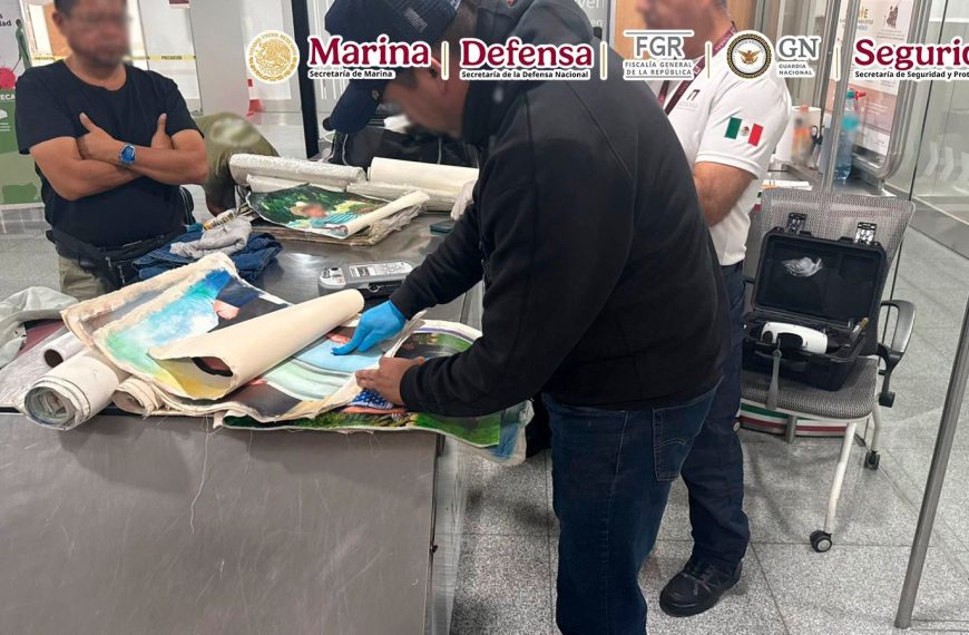 🚨🎨 Detienen en el AICM a&hellip;