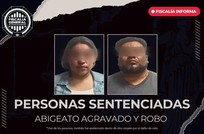 Arturo “N” y Brenda “N”, sentenciados a 24&hellip;