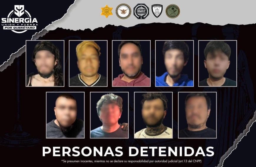 🚨⚠️ Megaoperativo en Querétaro deja 9 detenidos tras&hellip;