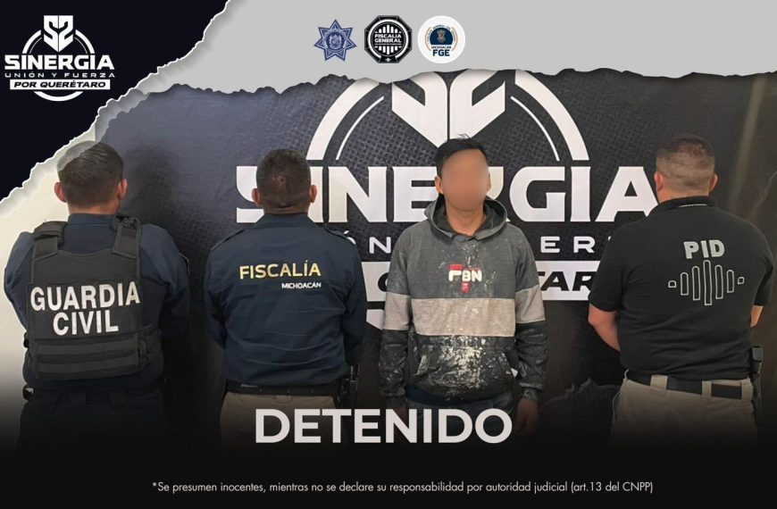 🚨⚖️ Cae en Corregidora presunto feminicida&hellip;