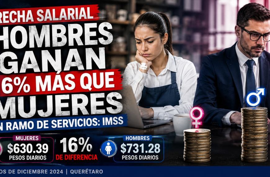 😱 IMSS exhibe desigualdad: hombres reciben salarios más&hellip;