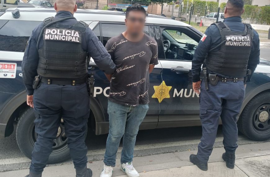 🚔⚠️ Lo detienen en Juriquilla tras&hellip;