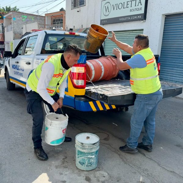 🚧 ¡Van contra los apartalugares! Municipio de Querétaro&hellip;