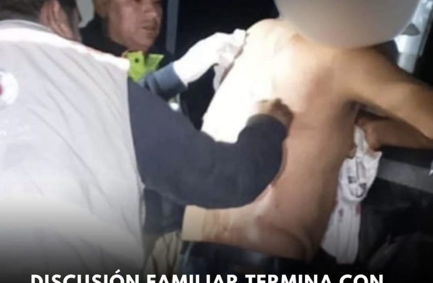 😱 Discusión entre familiares escala a violencia; hombre&hellip;