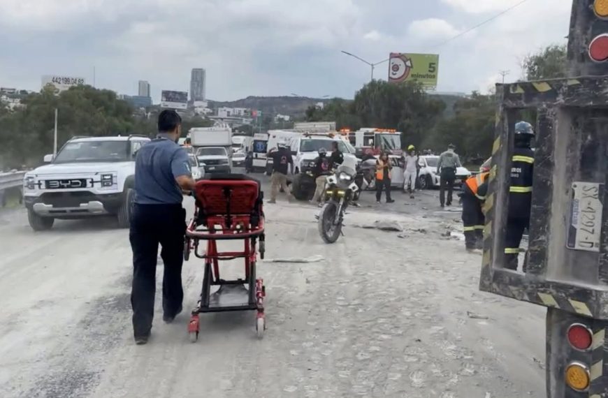 🚨🚛 ¡Caos total en la México–Querétaro!&hellip;