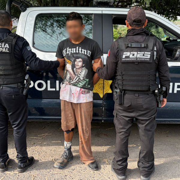 🚨🔫 ¡LO SORPRENDIERON CON UN ARMA LARGA HECHIZA&hellip;