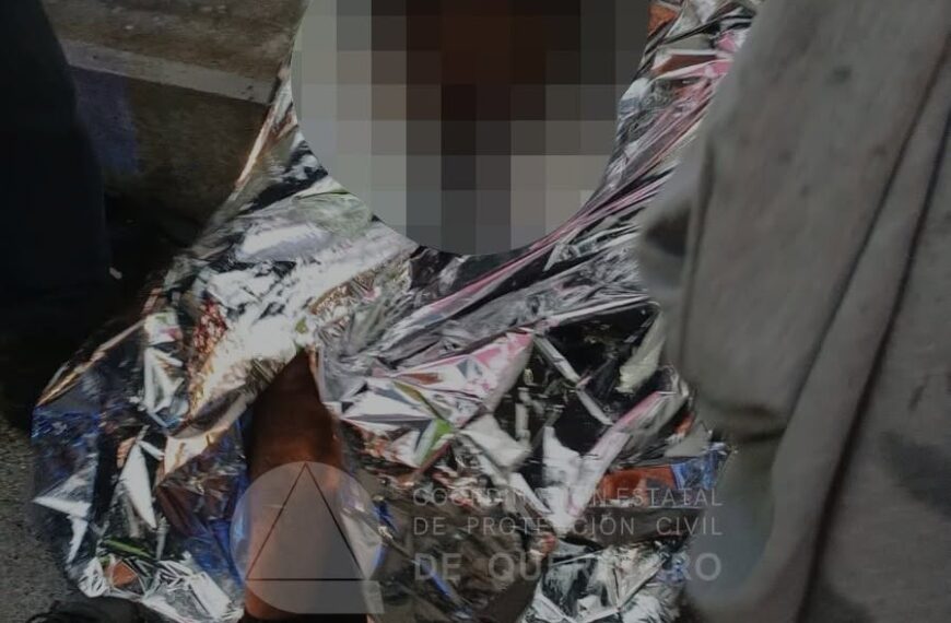 🚨🌊 ¡PIDIÓ AYUDA DESDE EL DREN! Hombre fue&hellip;
