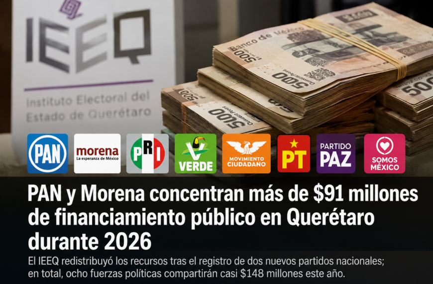 💰 PAN y Morena concentran más de 91&hellip;
