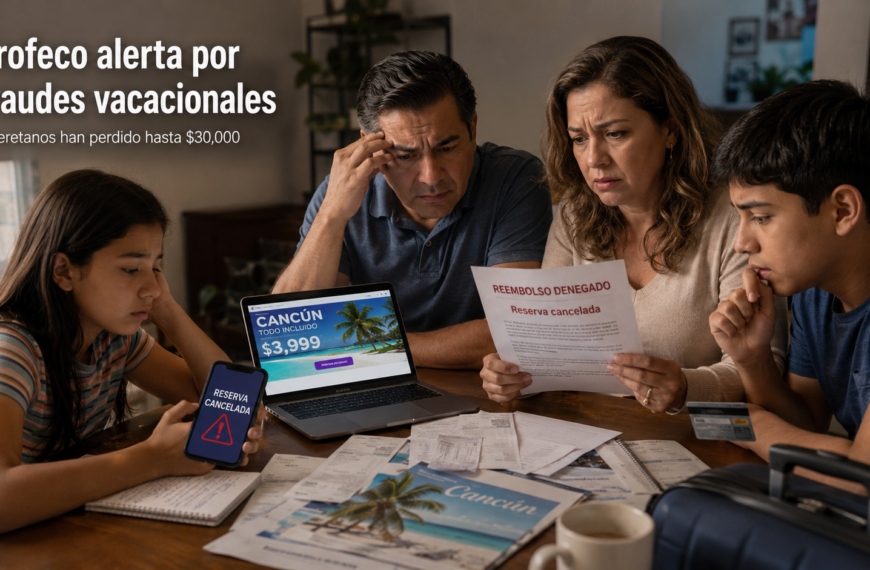 ⚠️ Profeco alerta por fraudes vacacionales en Querétaro:&hellip;