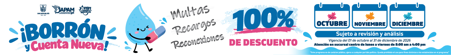 Banner Portada Intermedio Septiembre – Agua Segura JAPAM